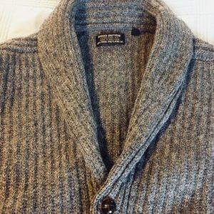 brooks brothers shawl cardigan